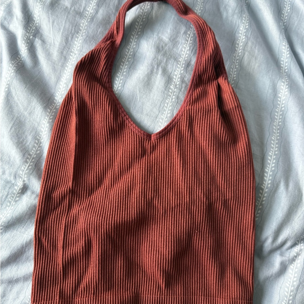 Urban Outfitters Ribbed Halter Top